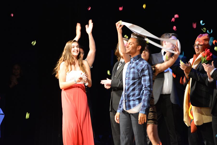 Two crowns \\ Representing College Club, junior Jacob Matassa wins the ultimate crown and also was selected as Mr. Heart Throb.