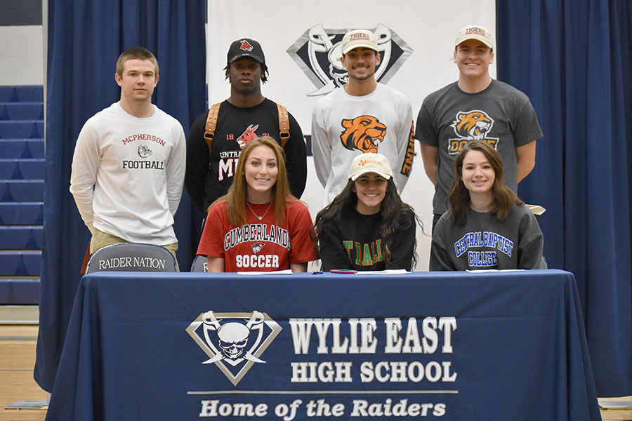 Sign of our life \\ Seven athletes sign to play at various colleges. Best friends Parker Millis and Christian Matta both signed to play at Doane University.
“It's the happiest moment of my life and surreal going to college with my best friend,” Matta said.