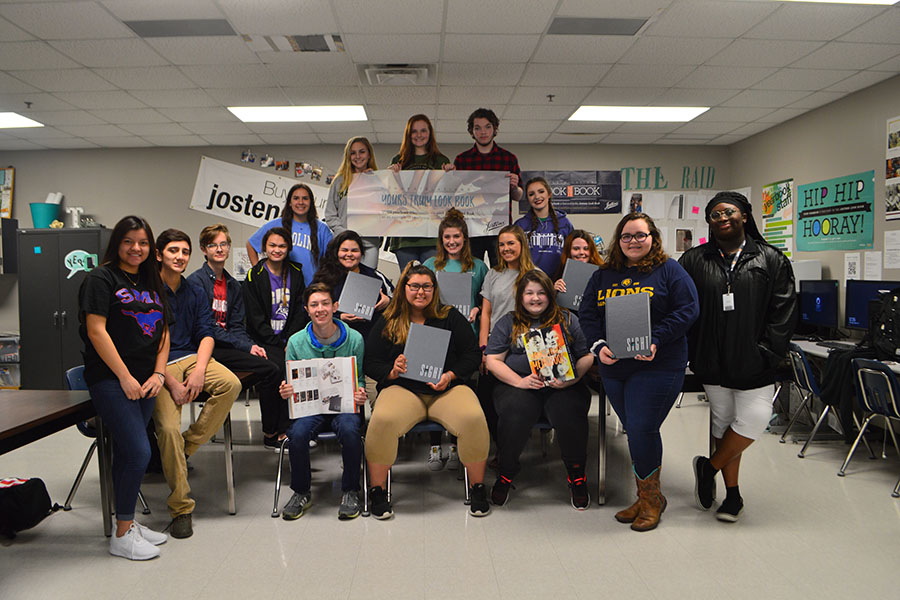 Looking good // The 2016-2017 yearbook, inSight, was selected to be included in Jostens’ Look Book, a book filled with the best designs from schools across the nation to inspire other schools.