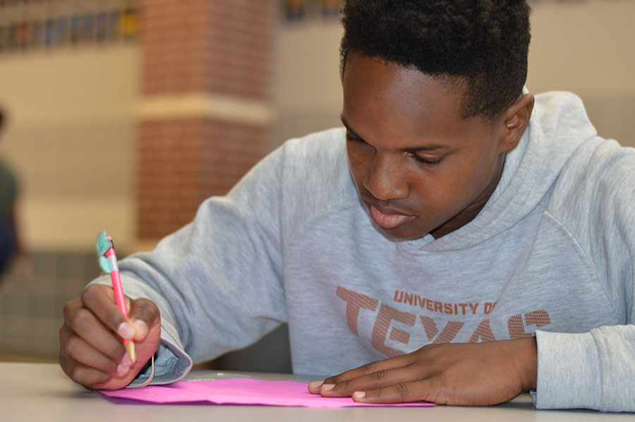 Freshman Christian Johnson was chosen to attend the National Academy of Future Science and Technology Congress. The Academy is a way to honor students who excel in science related classes.