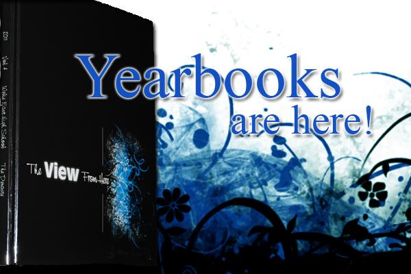 Yearbooks are here