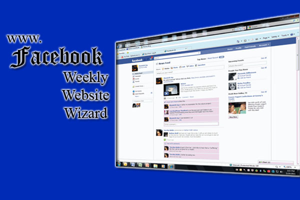 Weekly Website Wizard; Facebook