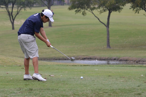 Junior Eric Valenzuela shot a 70 for second place at the WaterView tournament Oct. 13. 