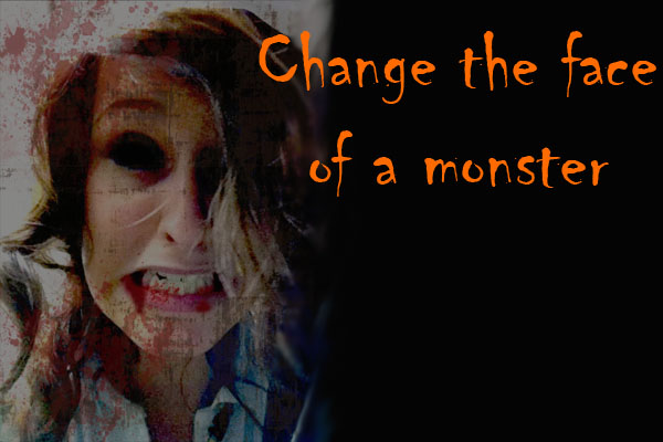 Change the face of the monster