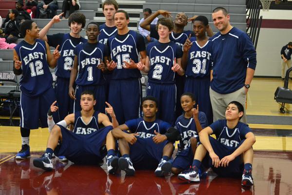 Freshman basketball wins district championship for first time in school history