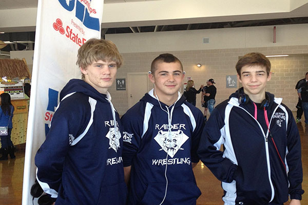 Wrestlers make history at state