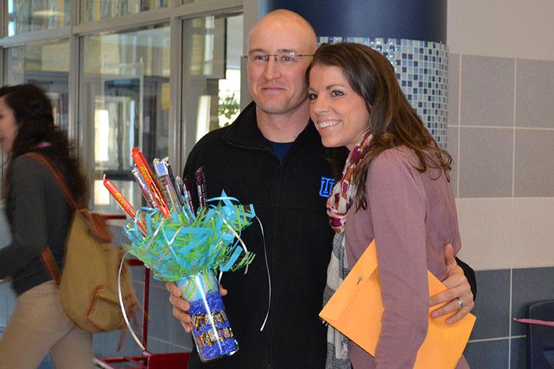 Andrews wins teacher of the year