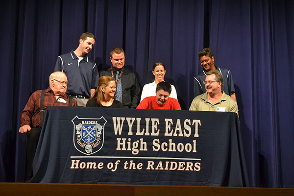 Sign of the times \ Committing to play for Metropolitan State, senior Emily Hartegan plans to major in criminal justice. 