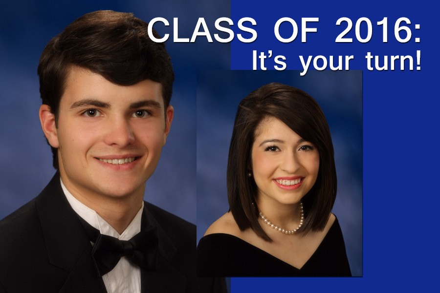 Senior portraits scheduled for July 27-31 for Class of 2016
