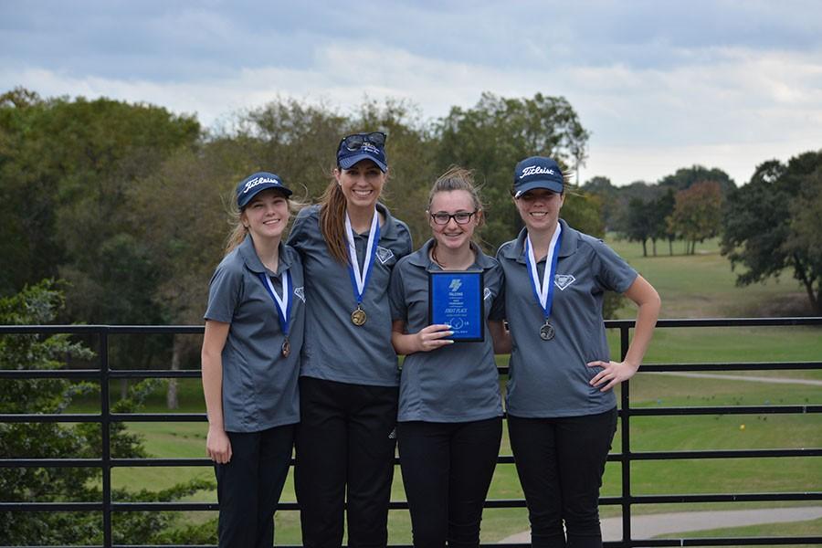 JV girls golf wins first place at Forney tournament