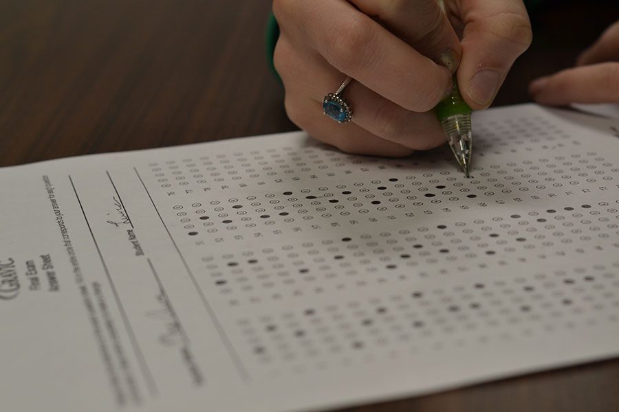 Finals finished \\ Semester exams are no longer given in Wylie ISD.  Instead, teachers give district tests.