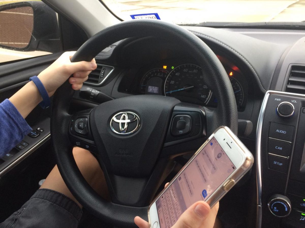 The Dangerous Type // Texting while driving can put people in danger, even if they aren’t in the same car. 