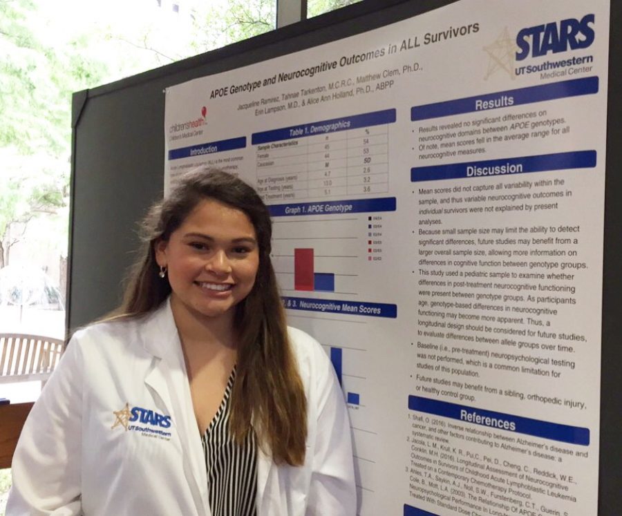 Out of the box // Reaching for more STARS, senior Jaqueline Ramirez introduces her experiment and teaches students how to apply to the STARS internship.
