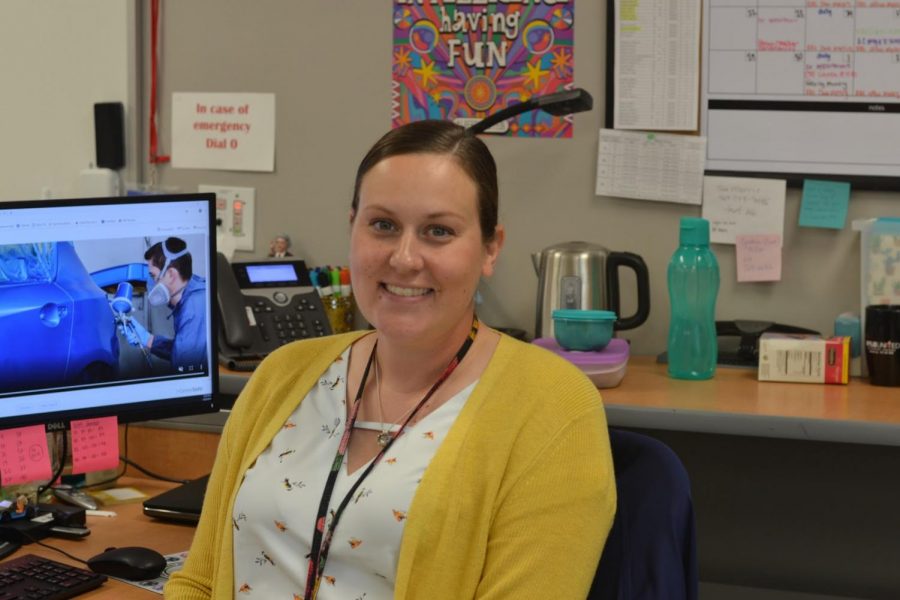 Future plans \\ Her high school teacher and a Future Teacher Program inspired Engineering Teacher Mrs. Christina Sweek to become a teacher. “I want to help my students to find out whether they want to be an engineer in the future or not,” Mrs. Sweek said.
