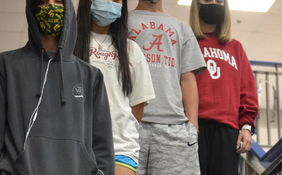 Proper attire \\ During the pandemic, students should get a more relaxed dress code. If given the chance, students will not abuse a more lax dress code opportunity.