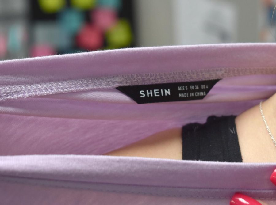 To the brim \\ Stop supporting fast fashion. SHEIN is cheaply manufactured. Its low prices contribute to an influx of sales which in turn causes landfills to overfill.