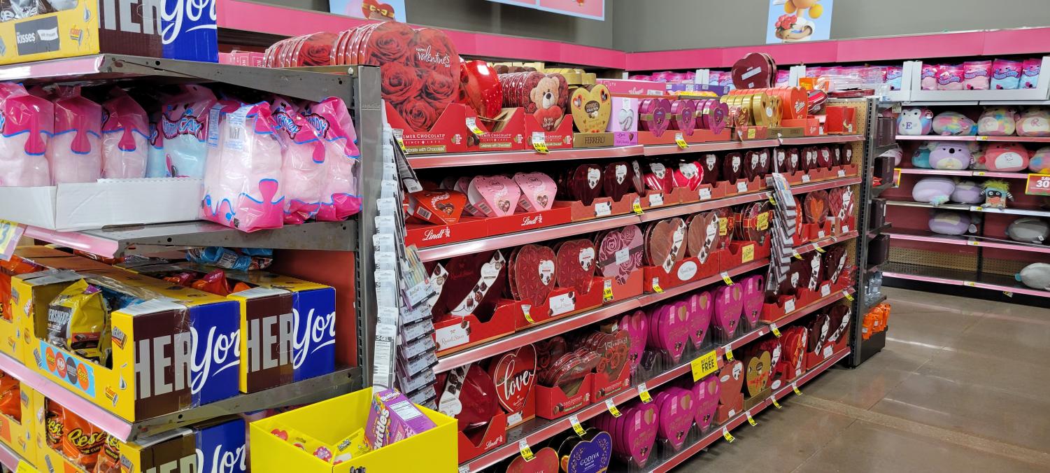 Box of chocolates \ As Valentine’s day approaches, stores prepare for a rush of people buying candies for their loved ones. Finding a gift may be difficult, but you can never go wrong with some sweets.