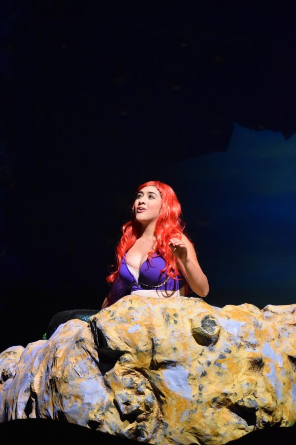 The girl who has everything \\ Junior Miriam Stone performs as Ariel in this years theatre production, The Little Mermaid, Oct. 7.