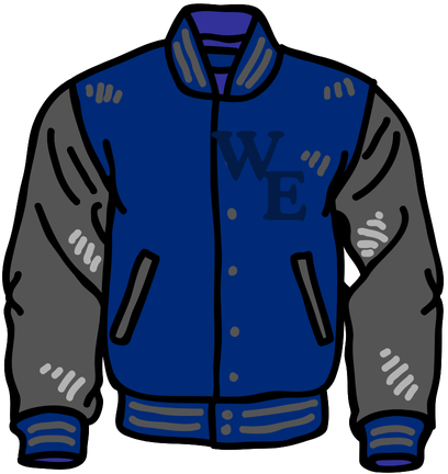 Sparkling// Wylie East student bedazzles letterman.