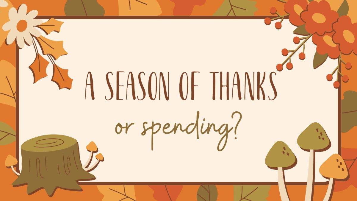 Spending Season// Thanksgiving has a darker side than what is commonly seen.

